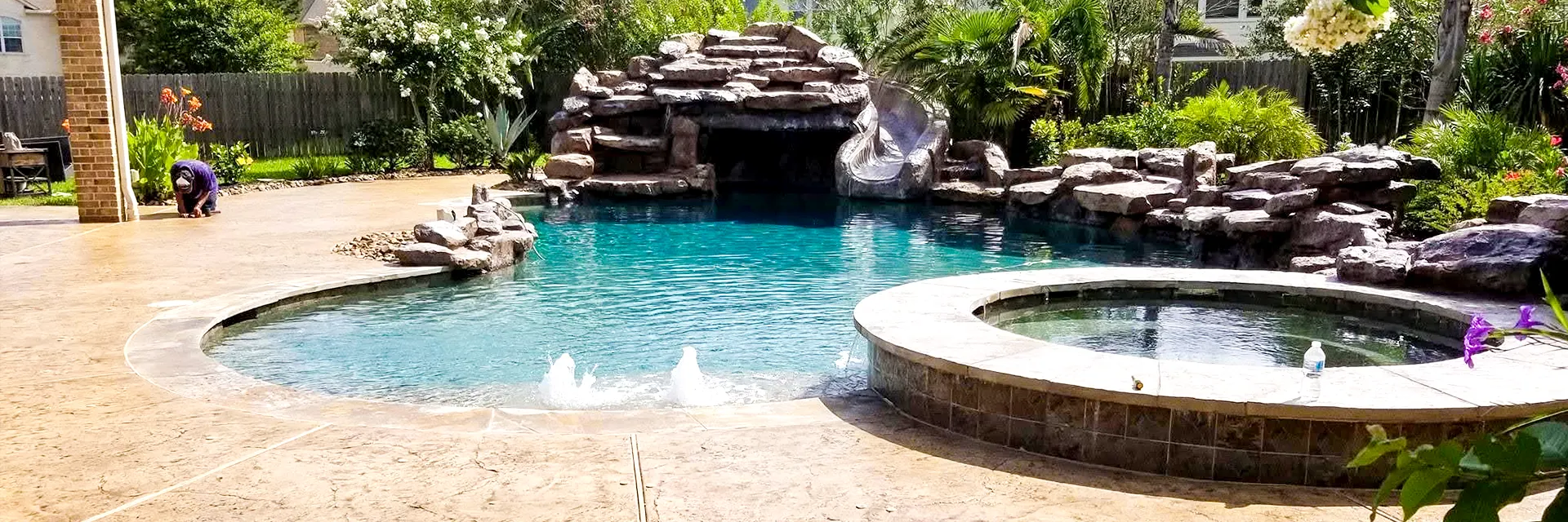 Home 2 pearland tx pool installation