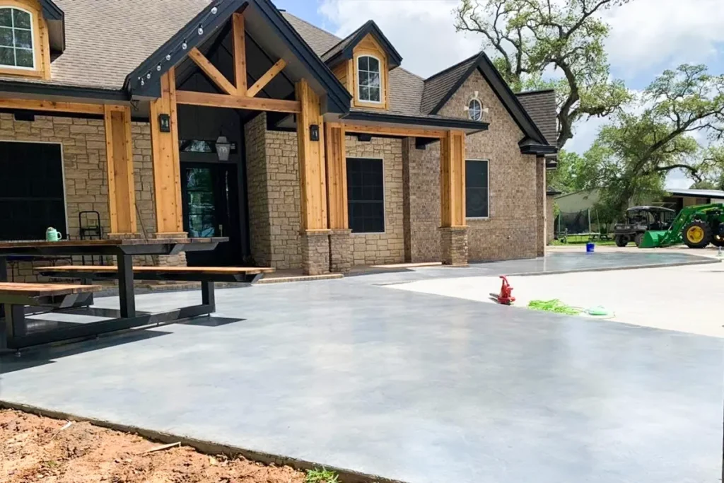 affordable concrete patios Pearland TX