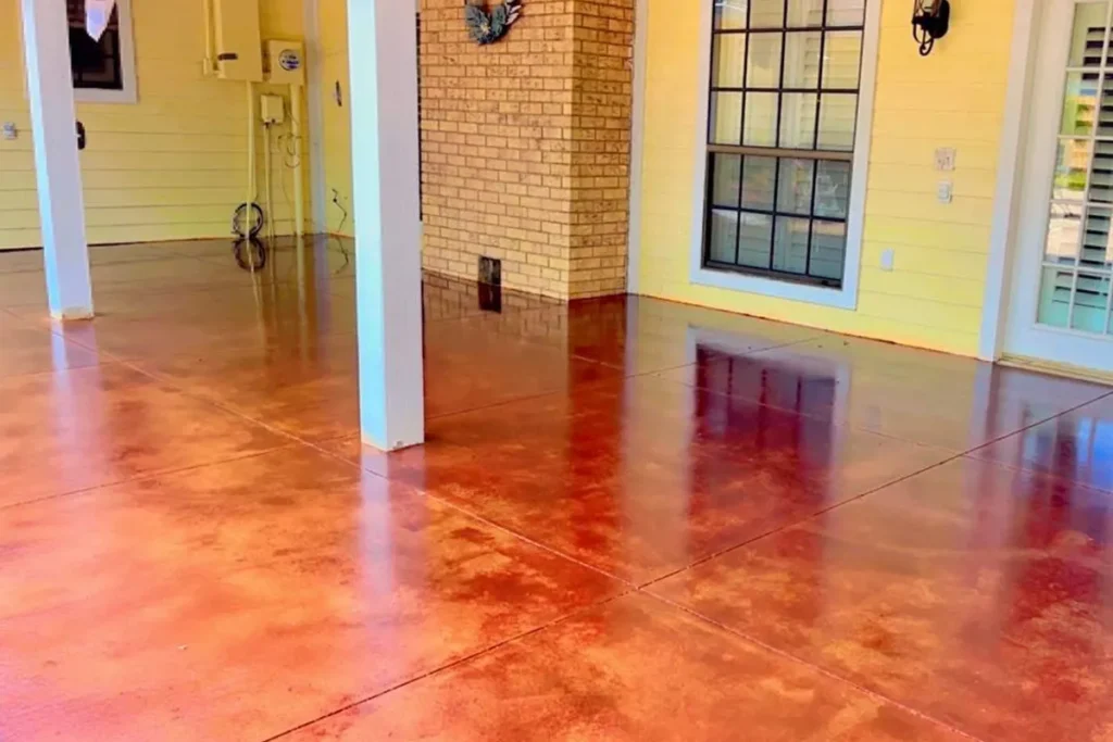 concrete styles finishes Pearland TX