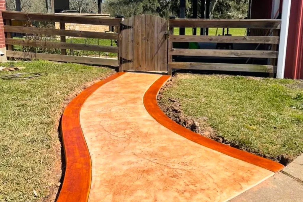 concrete walkway contractor Pearland TX