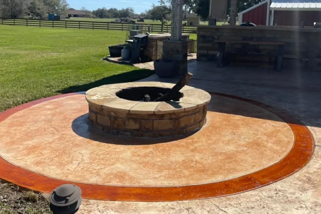 decorative concrete Pearland TX