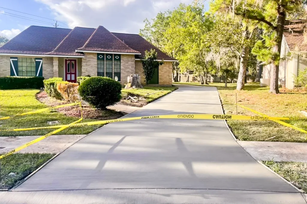 Pearland TX driveway contractor